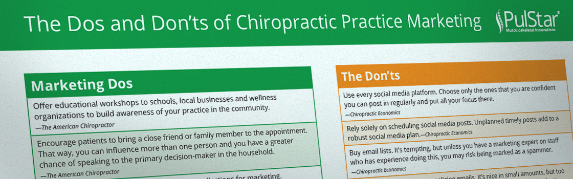 The Dos and Don’ts of Chiropractic Practice Marketing - The PulStar