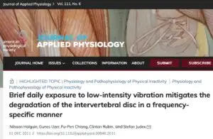 Spinal Disc Frequency Research