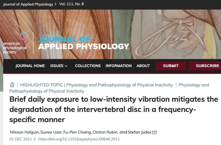 Spinal Disc Frequency Research